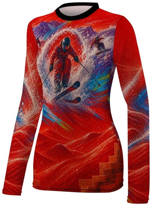 Ladies Ice Silk Long-Sleeve